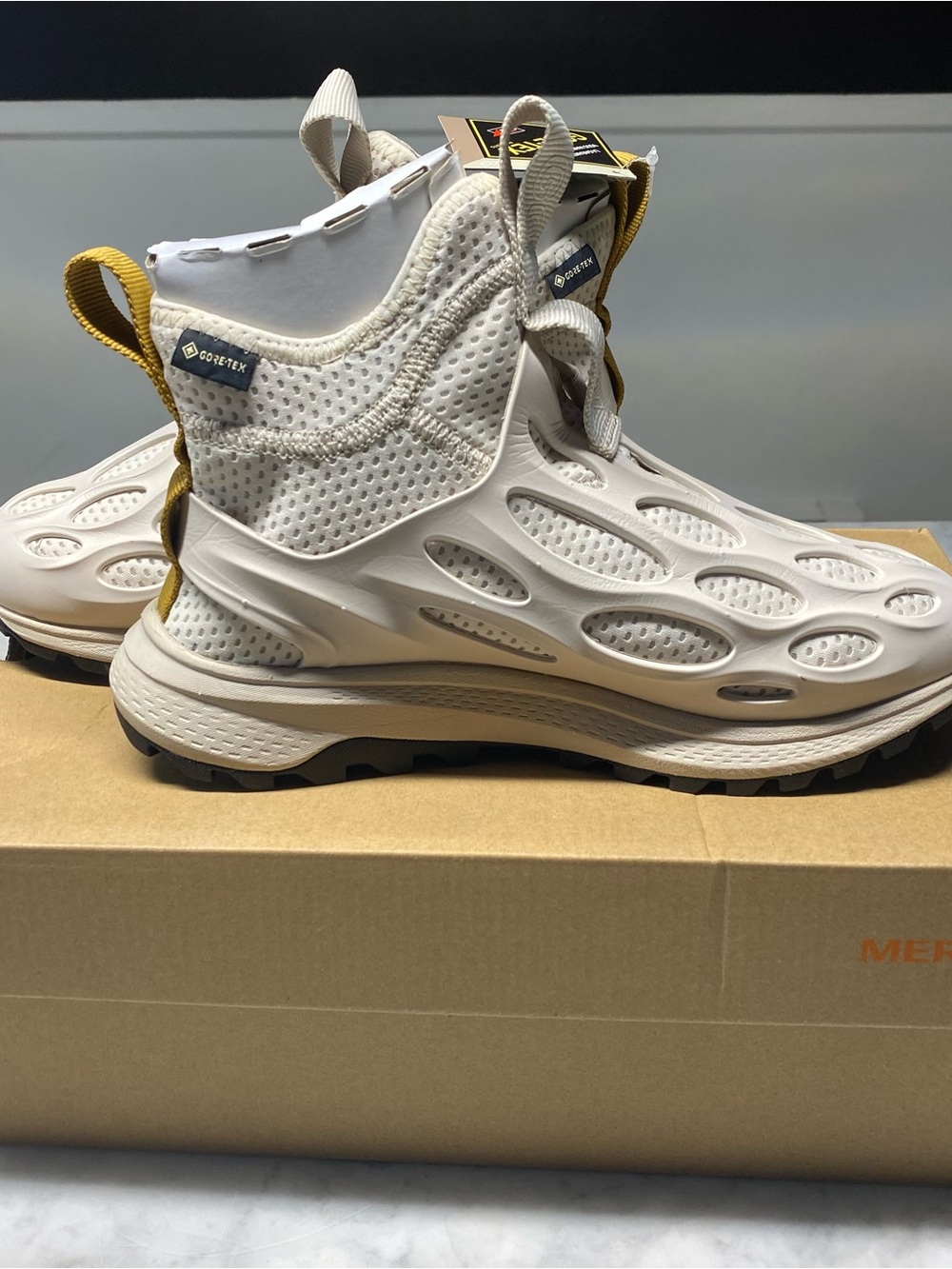 Merrell Hydro Runner Mid GORE-TEX 1 TRL "Moonbeam" Size 6